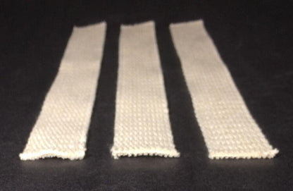 New 3 - pack Oil Lamp Wick For #2 Burner 1" x 8" Long Flat Cotton, USA Made,#WI913 - Stone Door Lamps