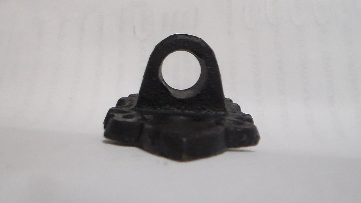 NEW 3 3/8" Long Small Black Cast Iron Wall Bracket Lamp Hinge with screws HIN928