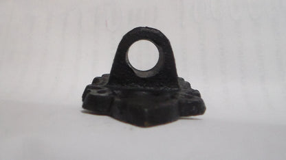 NEW 3 3/8" Long Small Black Cast Iron Wall Bracket Lamp Hinge with screws HIN928