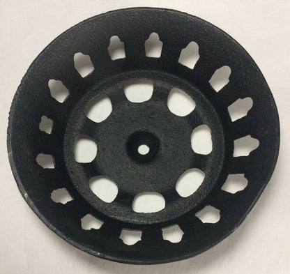 New Cast Iron Bracket Lamp Bowl For Wall Brackets, 5 1/4" Top Inside Dia. #CB910