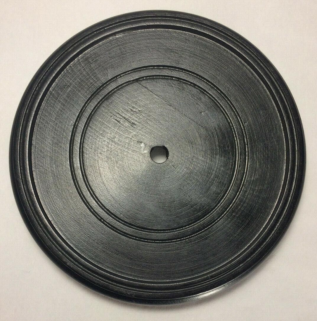 New 6" Footed Oriental Wooden Lamp Base w/ Waxed Black Finish 1/8 IP Slip WB256B - Stone Door Lamps