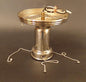 New Nickel Finish Bead Chain Ceiling Light Fixture Hardware Set For 3 Hole Shade - Stone Door Lamps