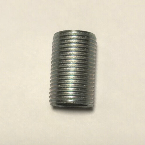 New Seamless 1", 3/8 IP Steel All Thread Zinc Plated Lamp Nipple 5/8" O.D. #340