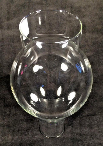 3 x 9 1/4" Clear Glass Oil Lamp Chimney Shade for #2 burner and 3" gallery CH964 - Stone Door Lamps