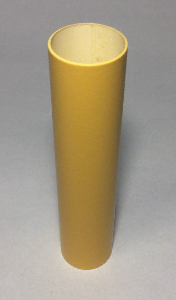 New 6" Gold Plain Paper Board Candle Cover Chandelier Lamp Socket, Standard #809