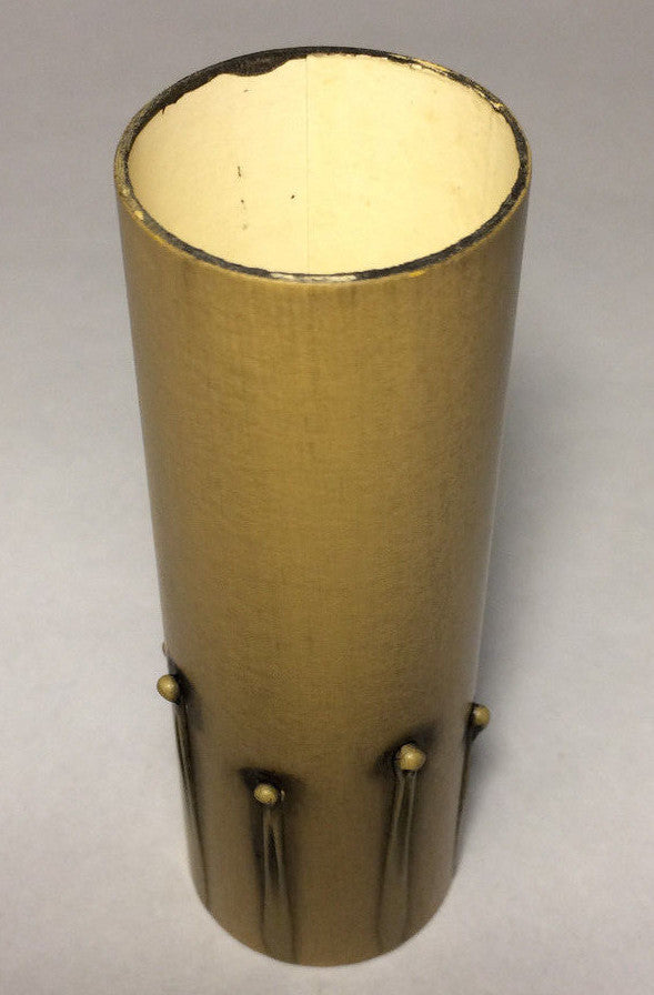 Antique Finish 4" Paper Board Candle Chandelier Lamp Socket Cover Standard 977A