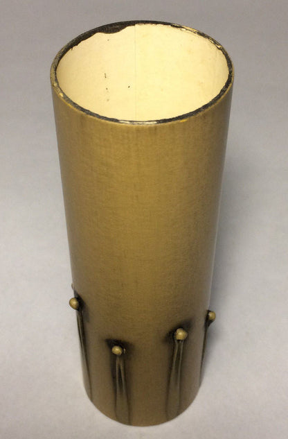 Antique Finish 4" Paper Board Candle Chandelier Lamp Socket Cover Standard 977A
