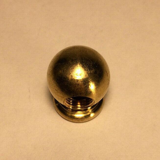 New 3 - Way Unfinished Brass Lamp Arm Back, 7/8" Dia., 1/4Fx1/8Fx1/8F #AB486U - Stone Door Lamps