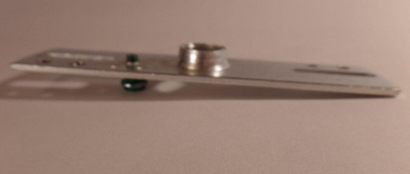 New 4 1/8" Steel Crossbar For Canopy & Lamps, 1/4F Tap, Ground Screw, 14 Gauge - Stone Door Lamps