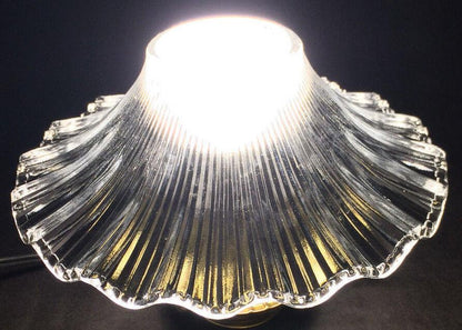 NEW 7 1/2" Clear Glass Petticoat Oil Kerosene Lamp Chimney Shade PS648 - Stone Door Lamps