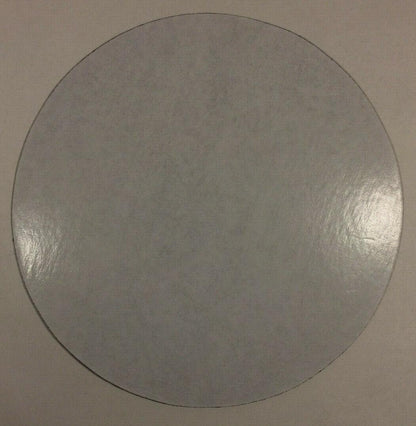 New 6 1/2" Round Brown Felt Pad W/ Adhesive Back For Lamp Bases #BF207 - Stone Door Lamps