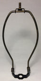 New 14" Lamp HARP Shade Holder w/Base, Antique Bronze Finish, Heavy Weight #66B