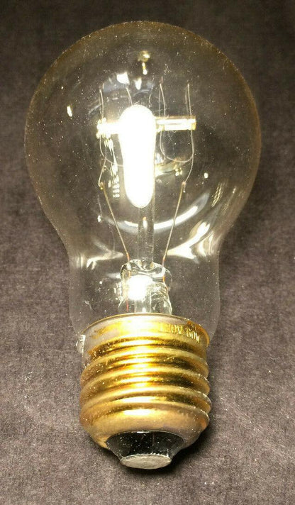 New Edison Base Quad Loop Filament Light Bulb, Antique Style, 60 Watt, #LB110 - Stone Door Lamps