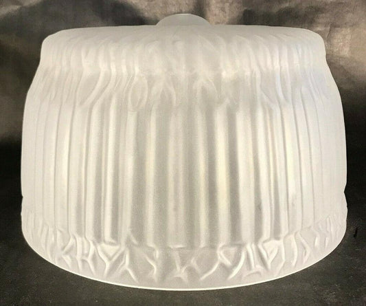 New 11 3/4" Satin Crystal Pairpoint Style Pleated Drapes Shade For Table Lamp - Stone Door Lamps