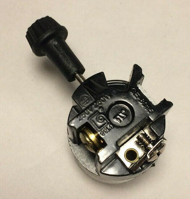 New 3 - Way Turn Knob Lamp Socket Interior, E26, for 3 Way Light Bulbs #SO207i - Stone Door Lamps