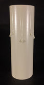 New 3" Ivory Paper Board Chandelier Standard Candle Cover with Drips #CC890i - Stone Door Lamps
