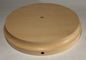 New 9" Modern Style Wooden Lamp Base w/ Wire Way Hole, Tapered Edge #WB311U - Stone Door Lamps