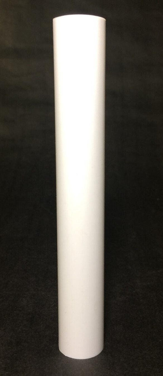 New 6" WHITE PLASTIC CANDELABRA SOCKET Chandelier CANDLE COVER #CC928 - Stone Door Lamps