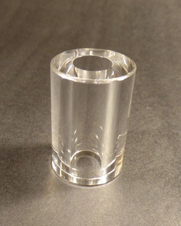 New 1" ht. Clear Acrylic Cylinder Shaped Lamp Break, 15/16" Diameter #AB248 - Stone Door Lamps