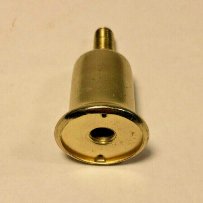 New 1" Height Lamp Shade Finial Riser, Brass Plated Steel & Lacquered #RIS64