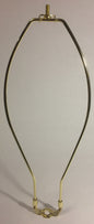 14" Brass Lamp HARP Shade Holder w/Base for Lamp Repair Regular  Weight  #HAR66