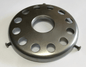 New 3 1/4" Fitter Unfinished Steel Screw - on Uno - type Shade Holder #SHH27S - Stone Door Lamps