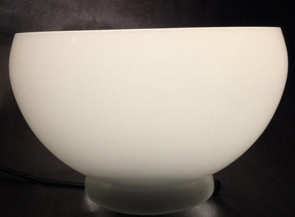 New 4" Fitter Venicia White Opal Glass Gas Shade, 7 1/4" diameter, 4 1/2" tall - Stone Door Lamps