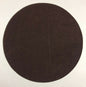 New 11" Round Brown Felt Pad W/ Adhesive Back For Lamp Bases #11BF204