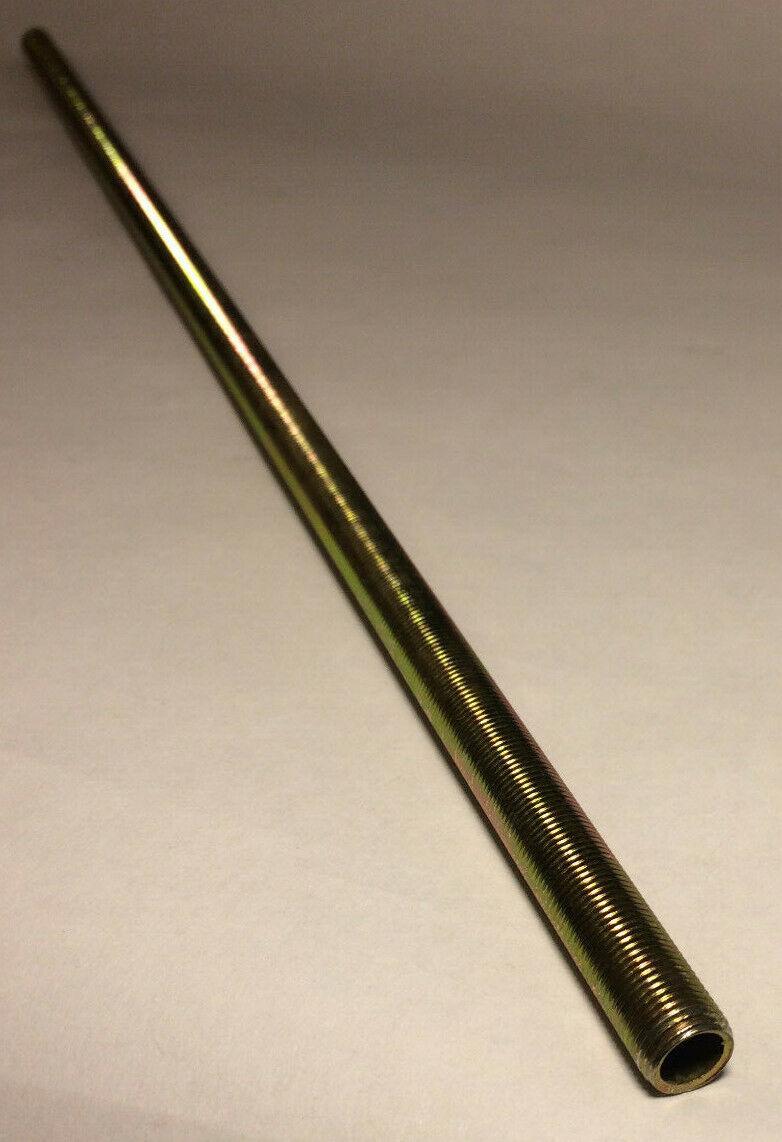 New 11" All Thread Steel Pipe For Lamps & Fixtures, Seamless, 1/8 IP #SP390 - 11 - Stone Door Lamps