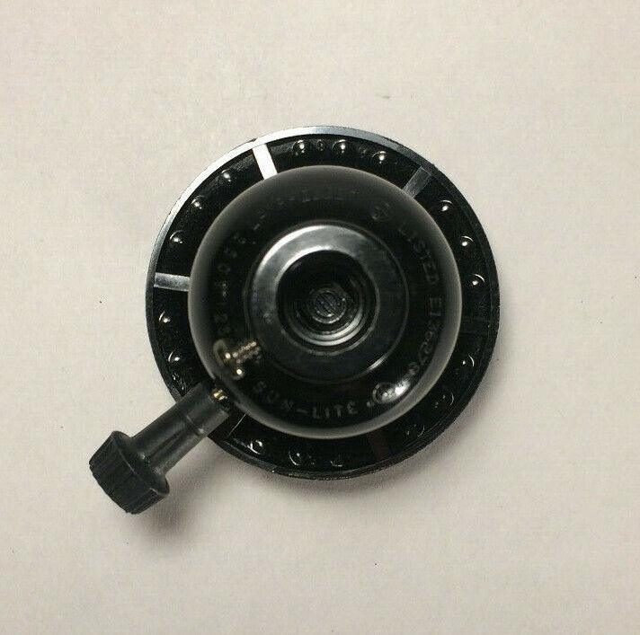 New Phenolic Bakelite On/Off Knob Lamp Socket With Threaded Shell and Ring 684 - Stone Door Lamps