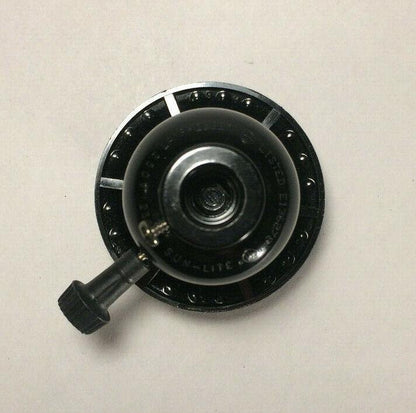 New Phenolic Bakelite On/Off Knob Lamp Socket With Threaded Shell and Ring 684 - Stone Door Lamps
