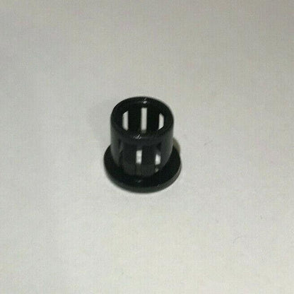 New Black Nylon Snap - In Lamp Cord Bushing For SPT - 1 Cord, Fits 3/8" Hole, #CB902 - Stone Door Lamps
