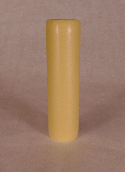 4" Tan Gold Smooth PolyBeesWax Chandelier Candelabra Candle Cover CC910P - Stone Door Lamps
