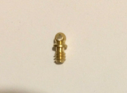 New 6-32 Cross Drilled Brass Screw For Hanging Prisms, 5/32" Long, #PS893