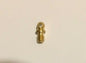New 6-32 Cross Drilled Brass Screw For Hanging Prisms, 5/32" Long, #PS893