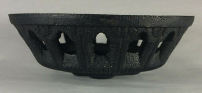 New Cast Iron Bracket Lamp Bowl For Wall Brackets, 5 1/4" Top Inside Dia. #CB910