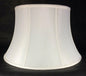 Softback Floor Lamp Shade, Shallow Drum, Off White High Quality Tissue Shantung - Stone Door Lamps