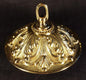 5 1/2" Polished Brass Finish Die Cast Brass Screw Collar Ceiling Canopy Kit - Stone Door Lamps