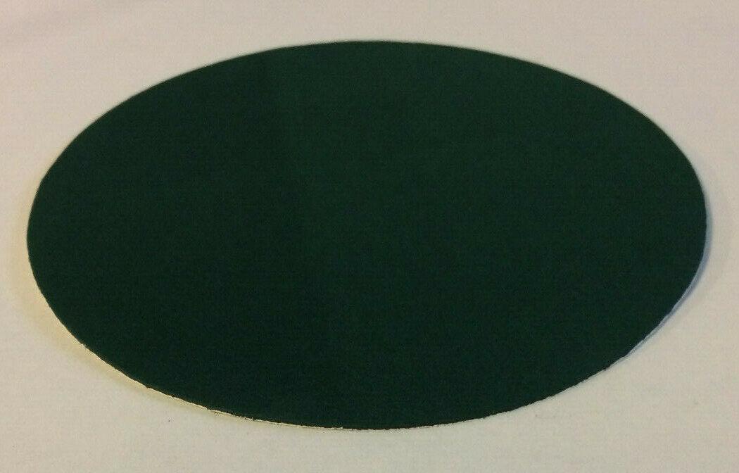 New 10" Round Green Felt Pad W/ Adhesive Back For Lamp Bases, Vases, Etc 10GF204 - Stone Door Lamps
