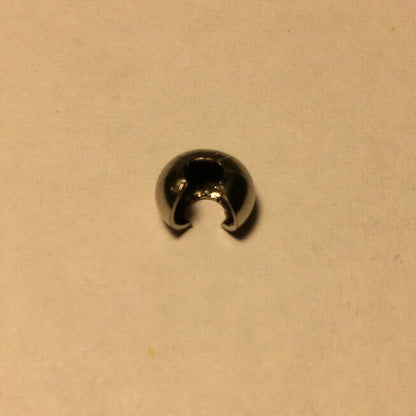 New Brass Ball Pull w/ Nickel Finish For #6 Beaded Pull Chain, 1/4" Dia. #BC604N