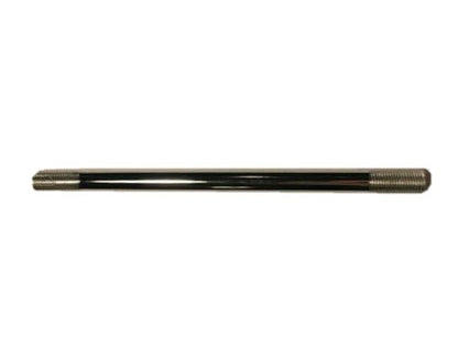 New 19" Nickel Plated Steel Threaded Lamp Pipe, Rod, 1/8 IP (3/8") #NP339N - Stone Door Lamps