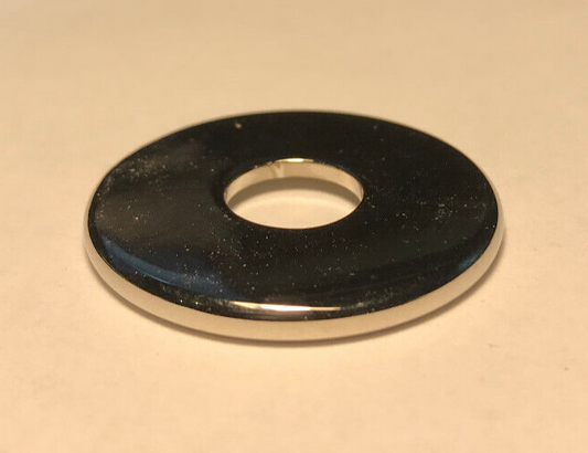 1 1/8" Nickel Plated Turned Brass Seating Ring, Check Ring, 1/8IP Slip, SR524N