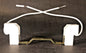 New 3 1/8" Double Ended Halogen Socket & Bracket w/ Leads, 4" Length  #SO360