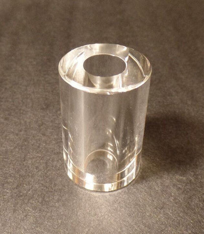 New 1 1/2" ht. Clear Acrylic Cylinder Shaped Lamp Break, 15/16" Diameter #AB249 - Stone Door Lamps