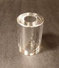 New 1 1/2" ht. Clear Acrylic Cylinder Shaped Lamp Break, 15/16" Diameter #AB249 - Stone Door Lamps