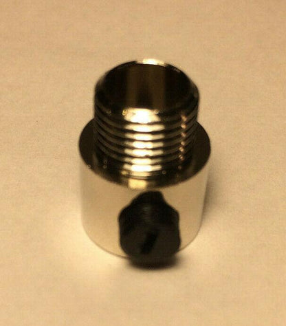 New Nickel Plated Brass Cord Grip Bushing With Set Screw For Lamp Cord #CB931N - Stone Door Lamps