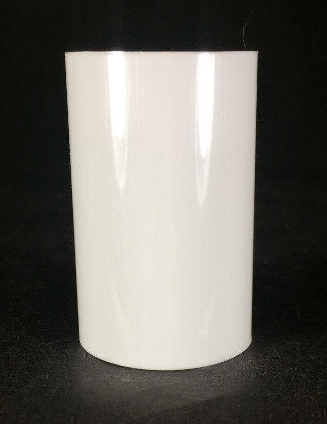 New 2" WHITE PLASTIC STANDARD SOCKET Chandelier Lamp CANDLE COVER #CC917 - Stone Door Lamps