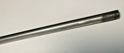 New 12 1/2" Seamless Steel Threaded Lamp Pipe, Rod, 1/8 IP (3/8") #SP324