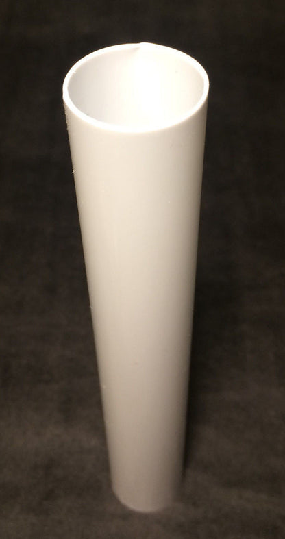 New 6" WHITE PLASTIC CANDELABRA SOCKET Chandelier CANDLE COVER  #CC928