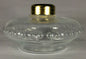 New Crystal Clear Glass Oil Lamp Font For Cast Iron Wall Bracket No. 2 Collar